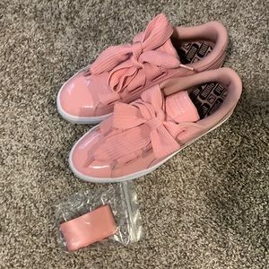 Pink Puma Shoes